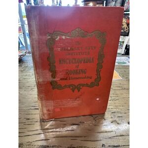 Vtg 1940 culinary arts institute encyclopedia of cooking